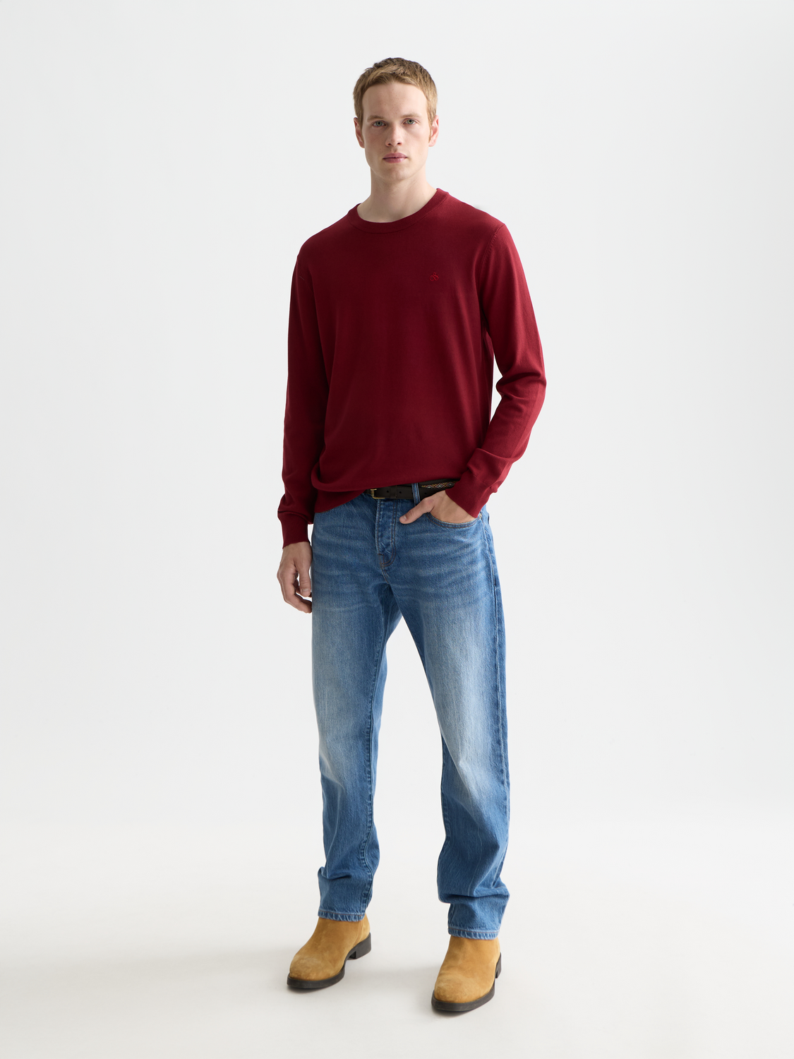 Seasonal Essentials pullover - BIKING RED