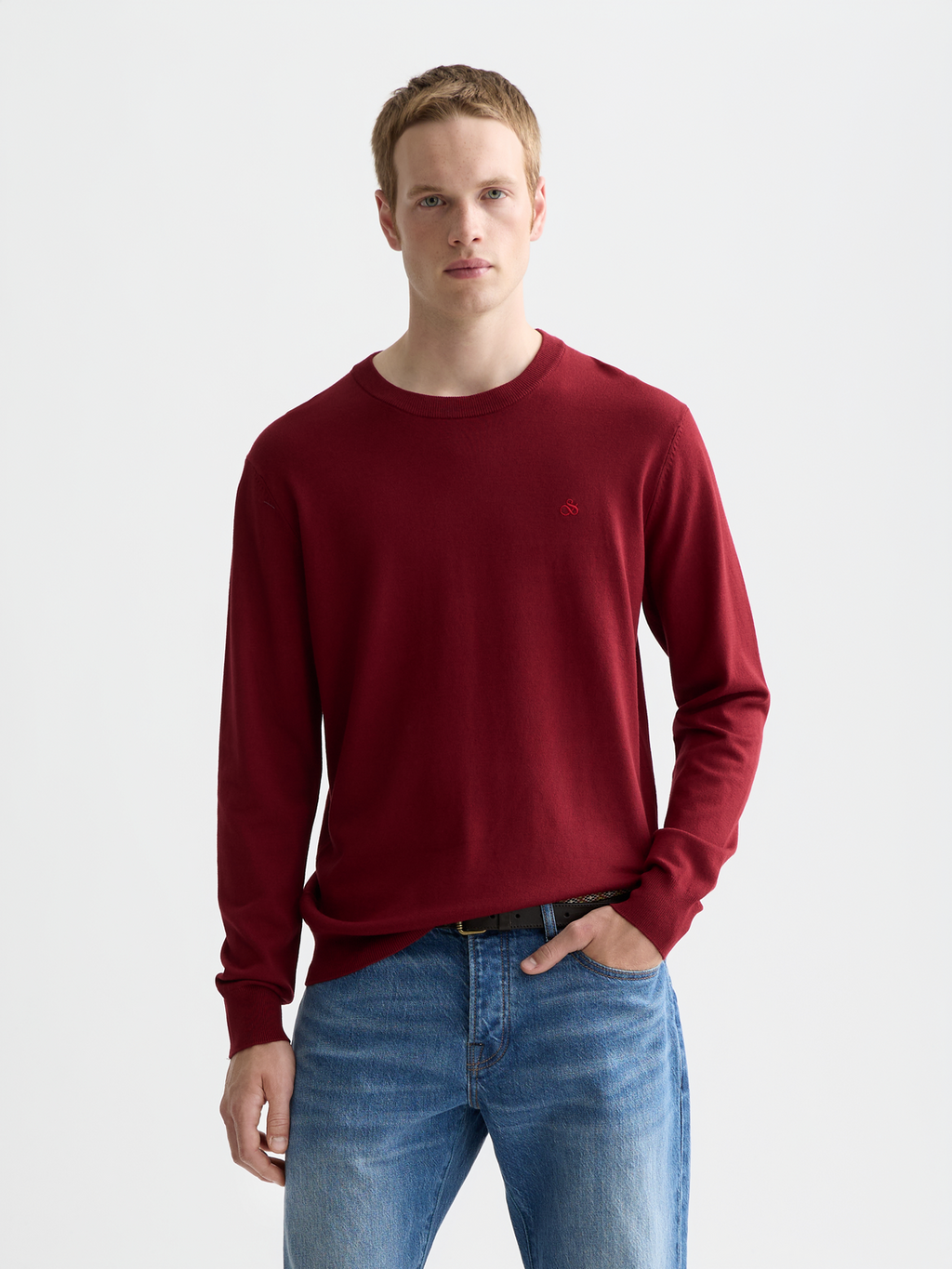 Seasonal Essentials pullover - BIKING RED