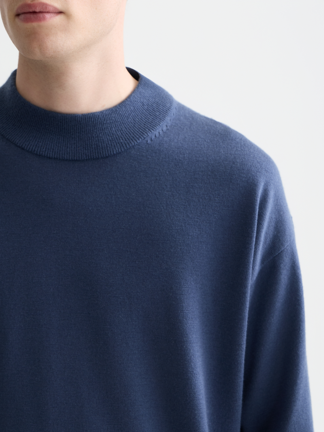 Seasonal Essentials mock neck pullover