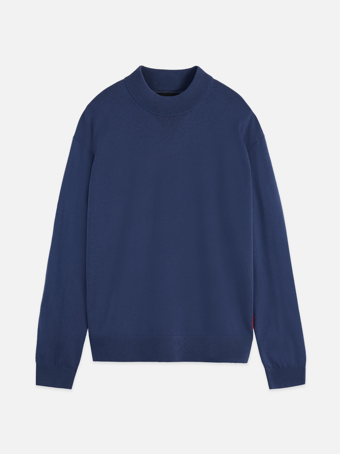 Seasonal Essentials mock neck pullover - OCEANA