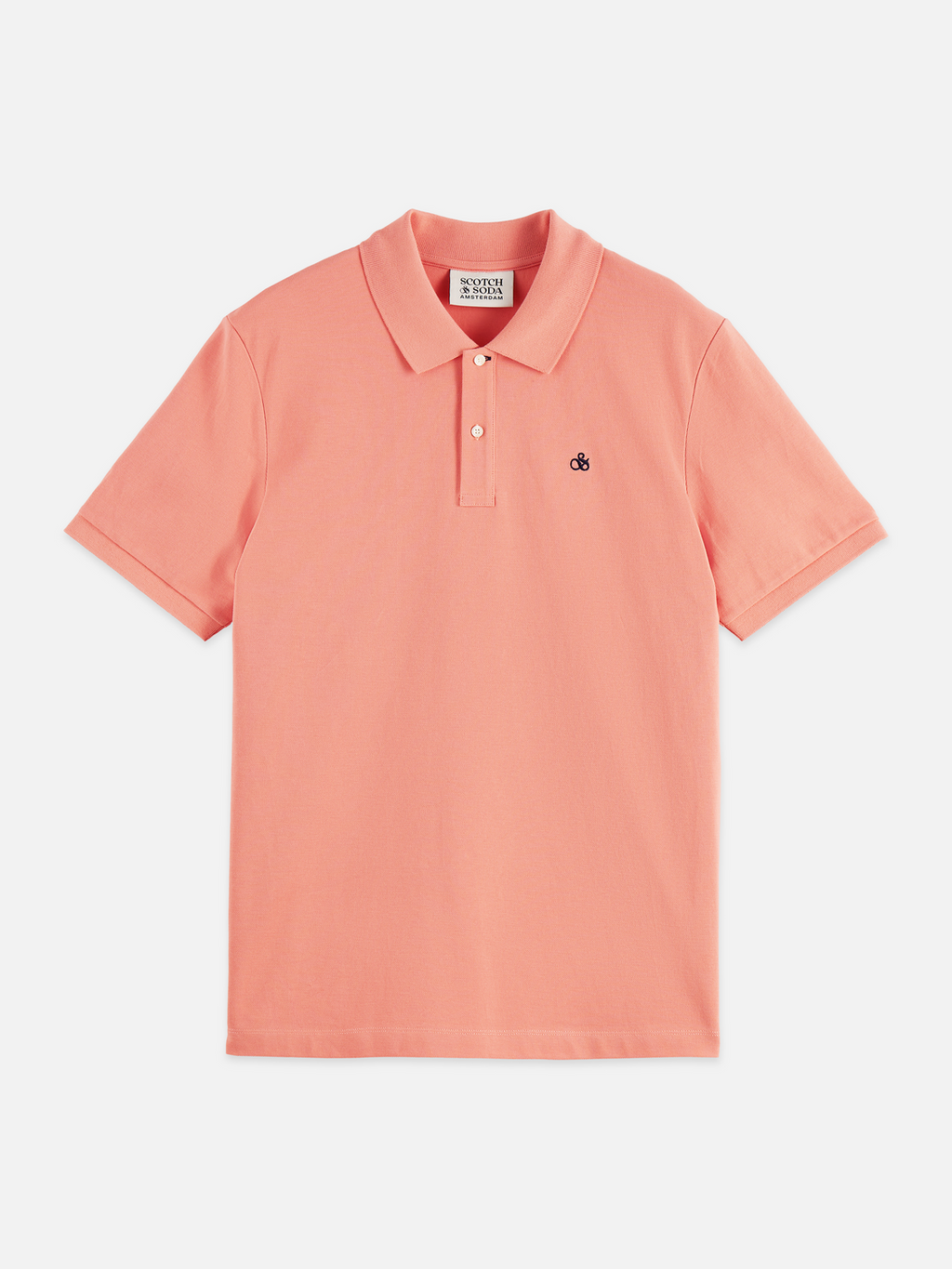 Seasonal core pique chest logo polo