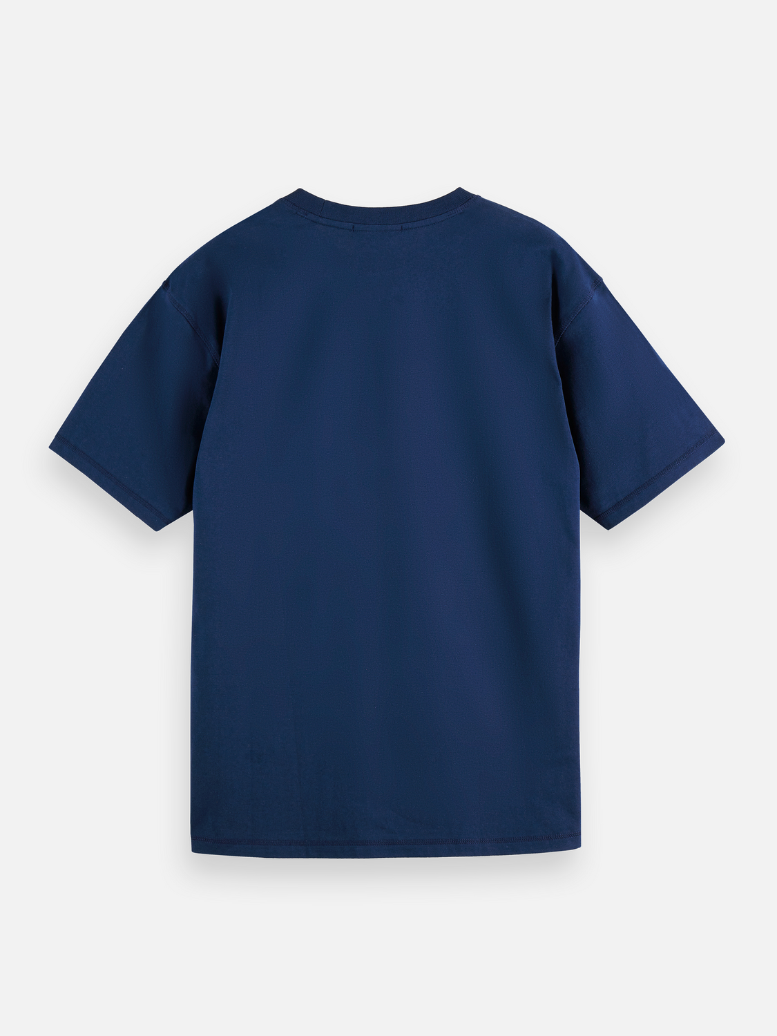Seasonal Essentials artwork relaxed T-shirt - PAGEANT BLUE