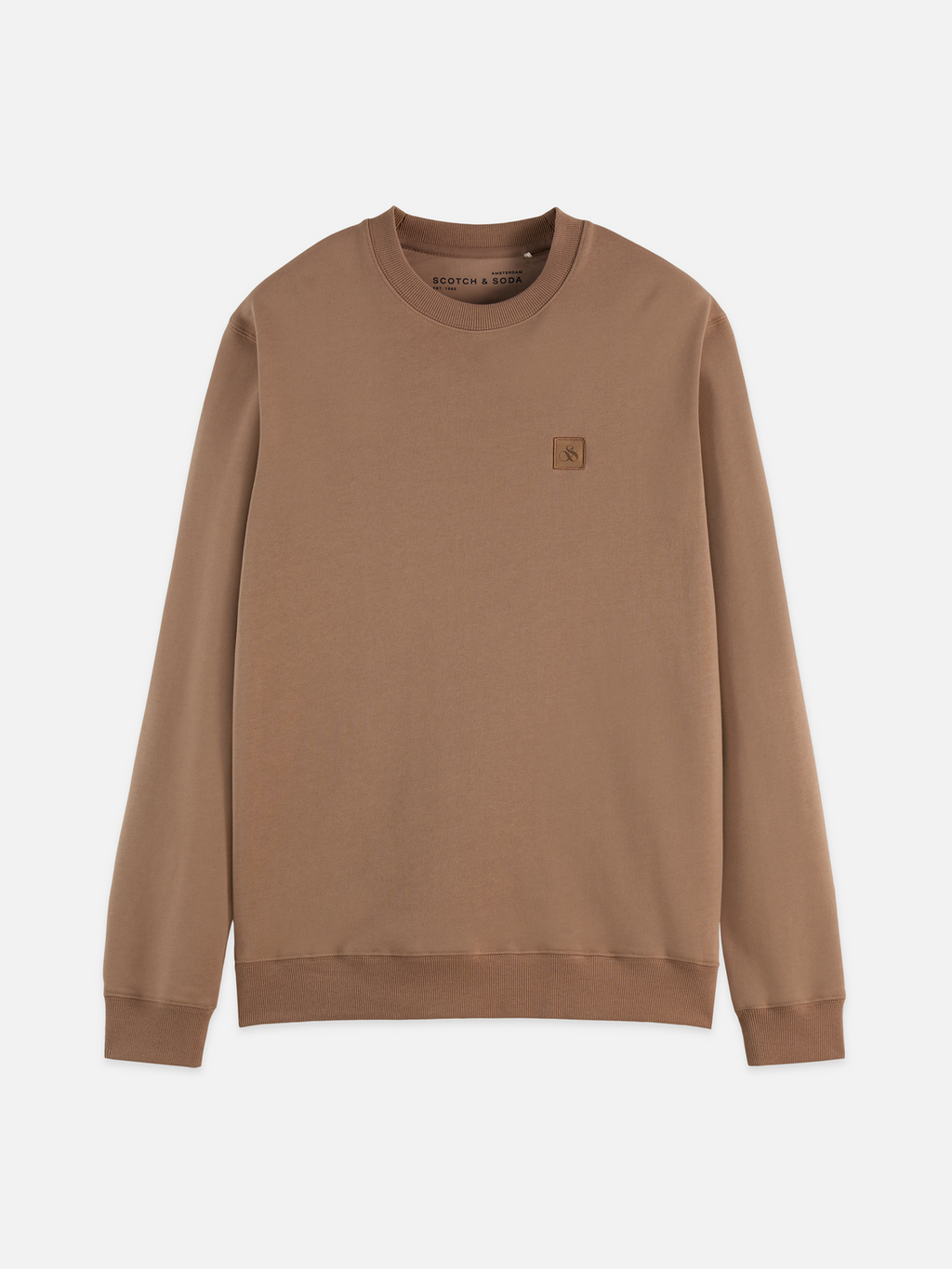 Seasonal Essentials logo badge sweatshirt - AMPHORA