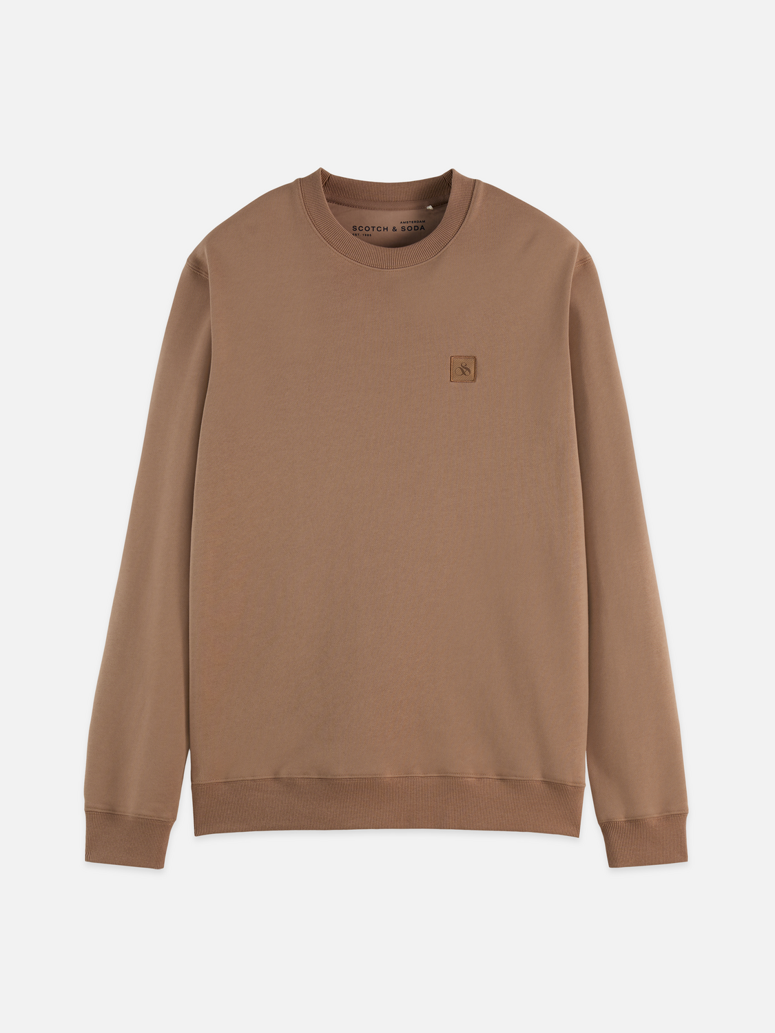 Seasonal Essentials logo badge sweatshirt - AMPHORA