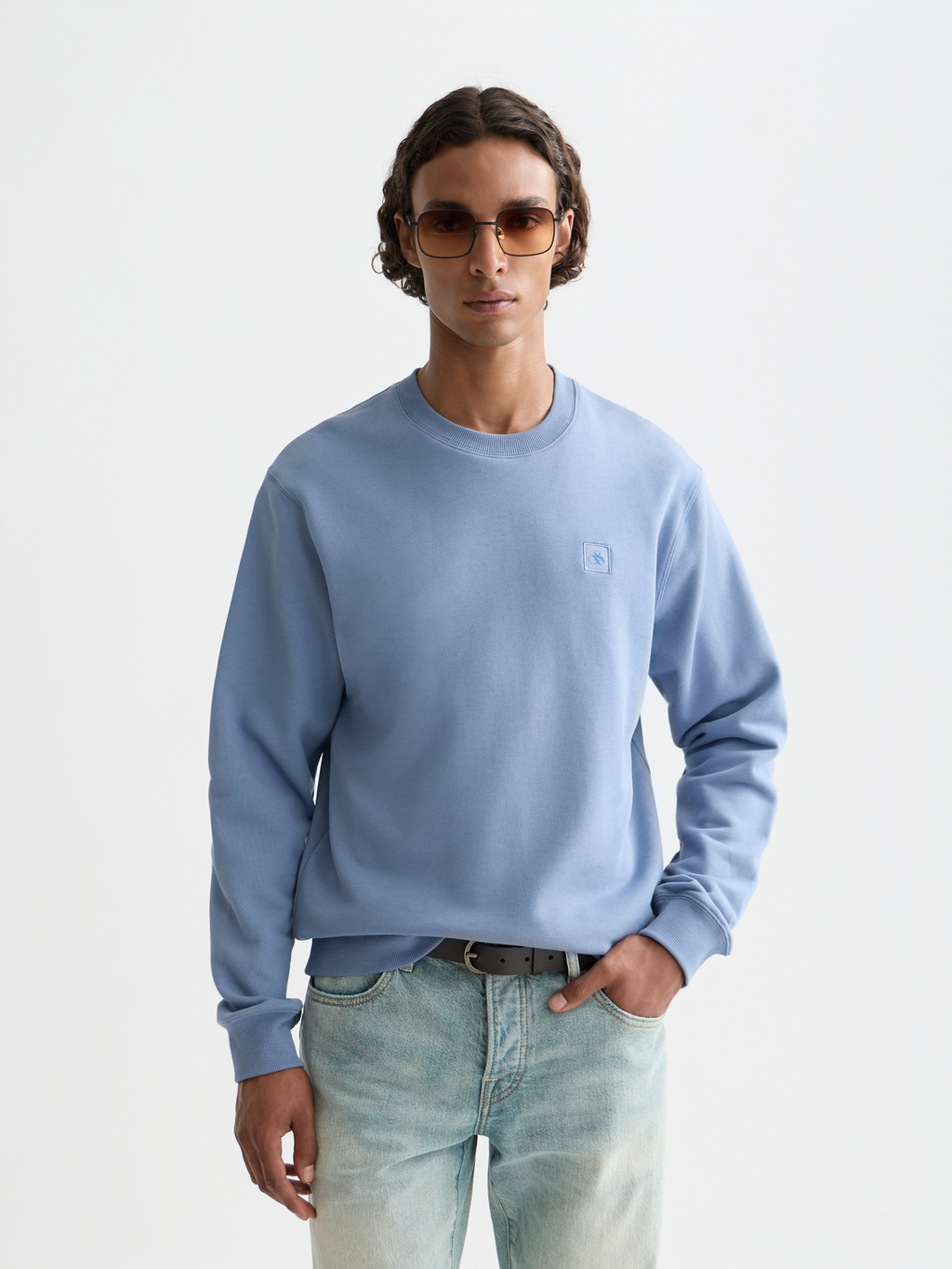 Seasonal Essentials logo badge sweatshirt - INFINITY