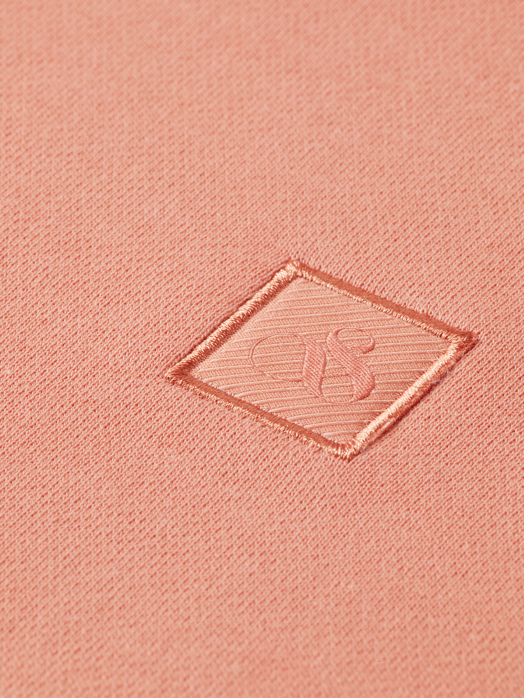 Seasonal Essentials logo badge sweatshirt - CANYON CLAY