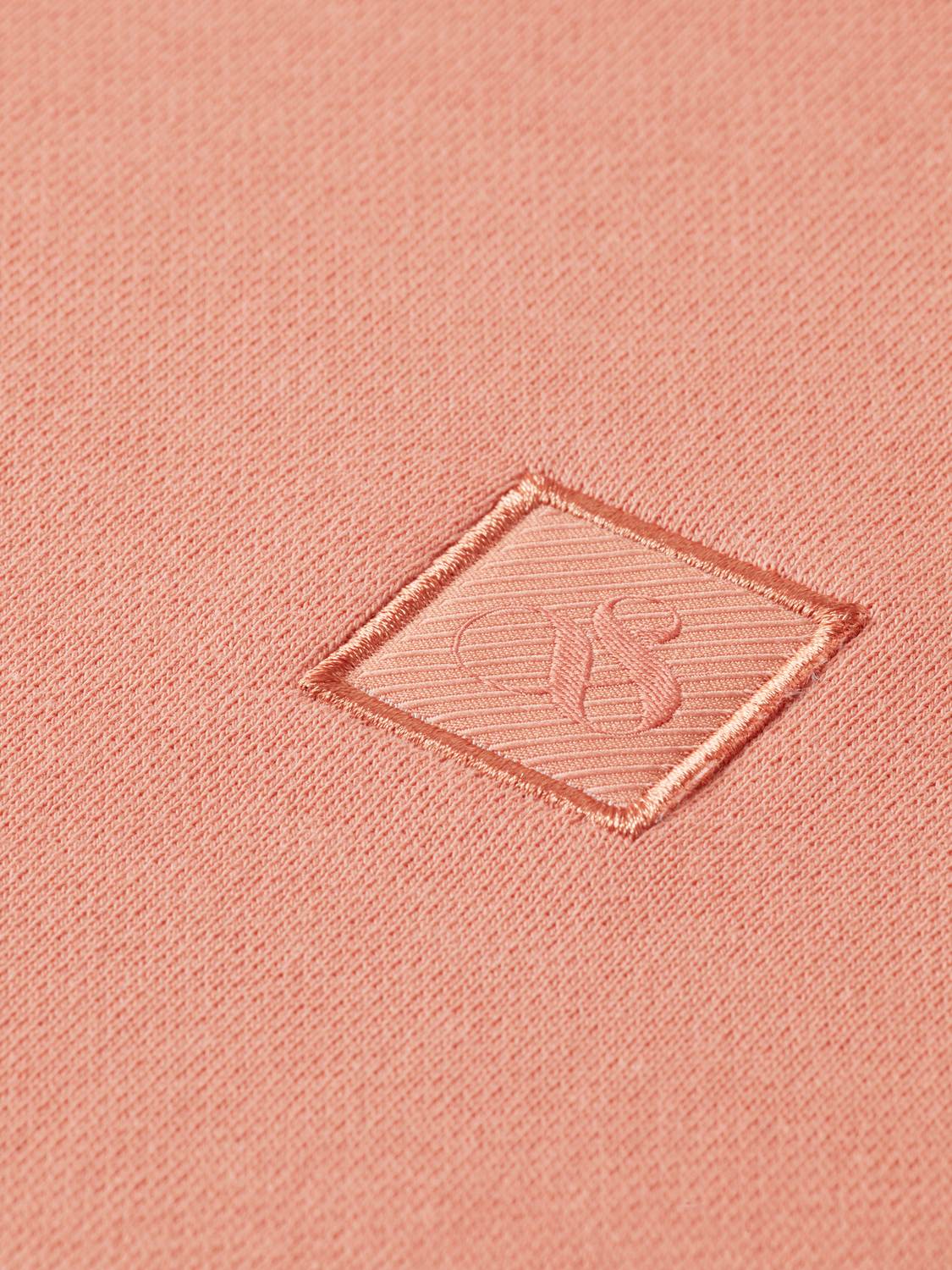 Seasonal Essentials logo badge sweatshirt - CANYON CLAY
