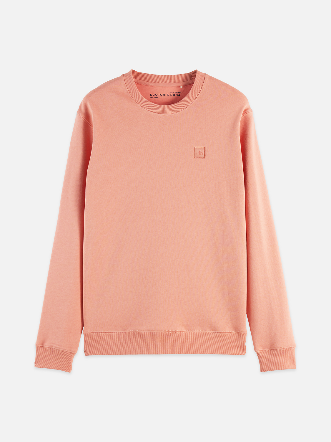 Seasonal core logo badge regular-fit sweatshirt