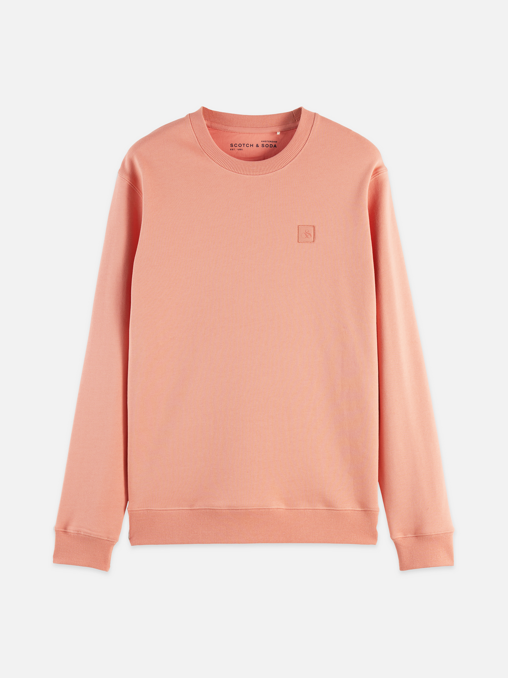Seasonal Essentials logo badge sweatshirt - CANYON CLAY