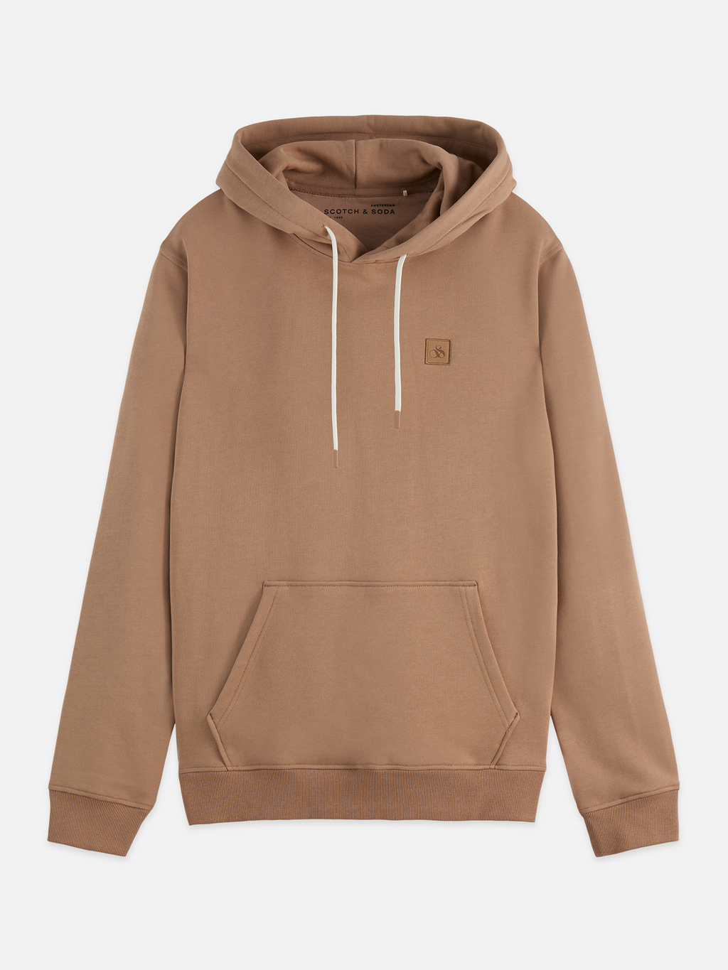 Seasonal Essentials logo badge regular hoodie - AMPHORA