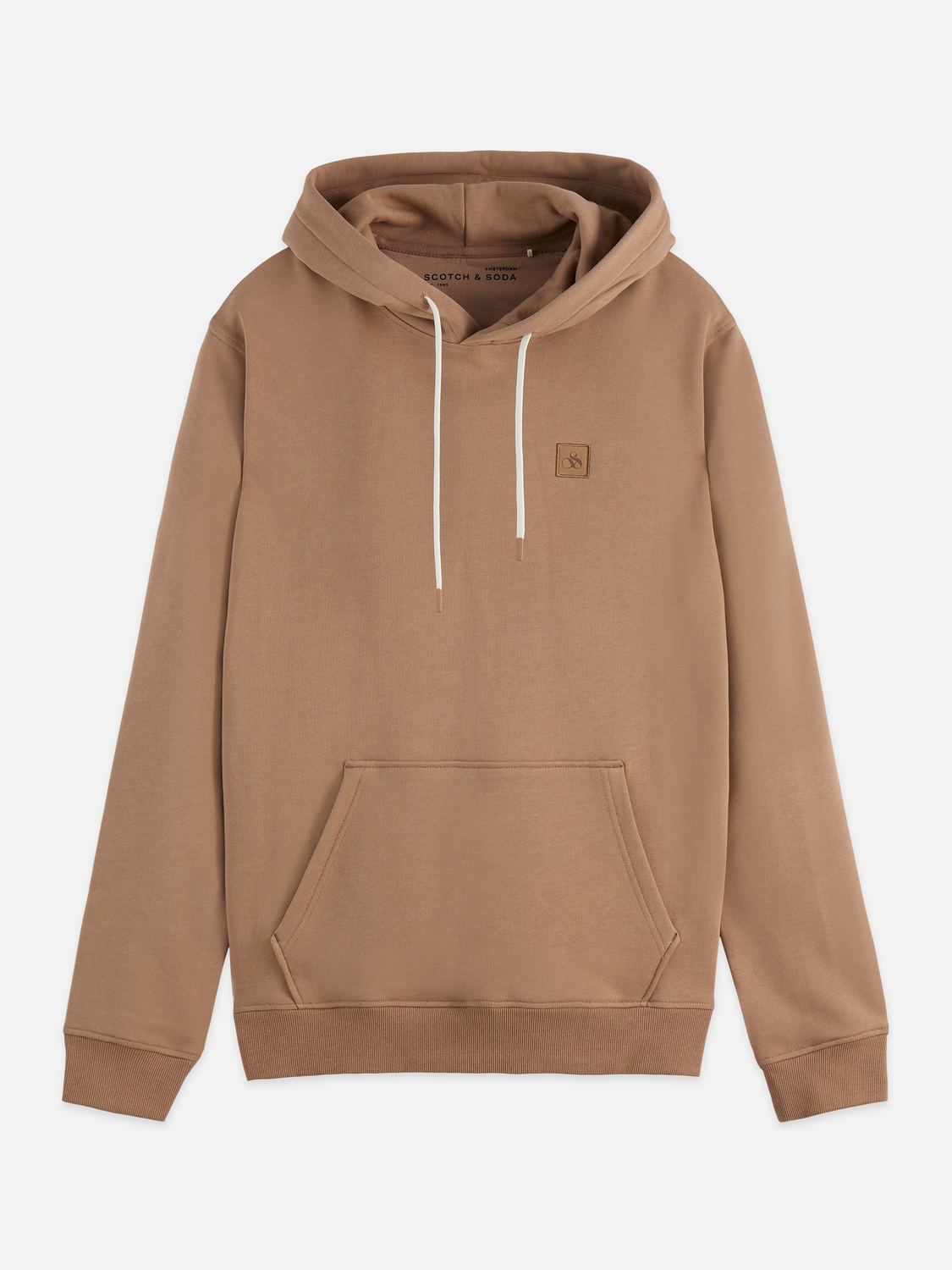 Seasonal Essentials logo badge regular hoodie - AMPHORA