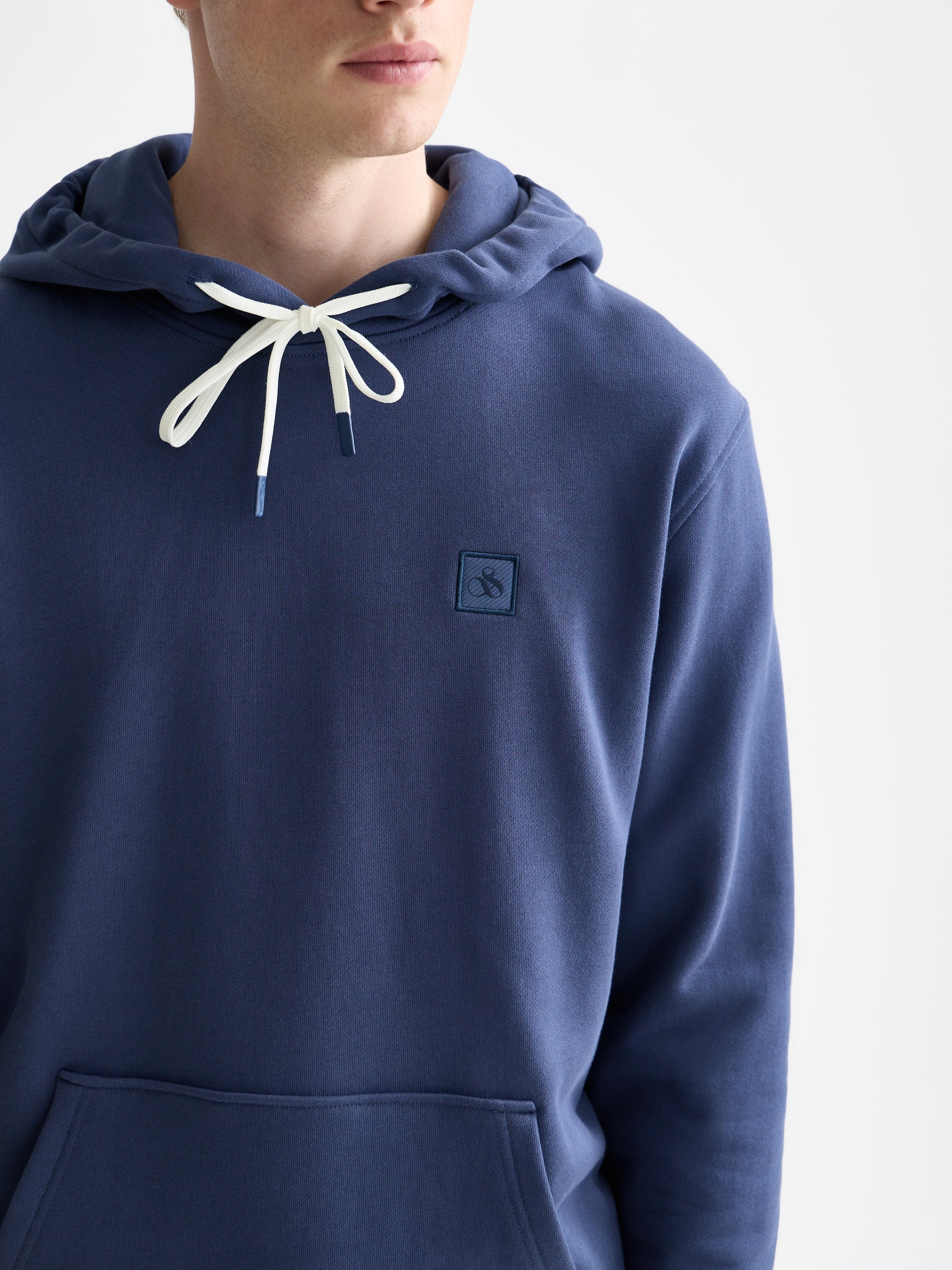 Seasonal Essentials logo badge regular hoodie - OCEANA