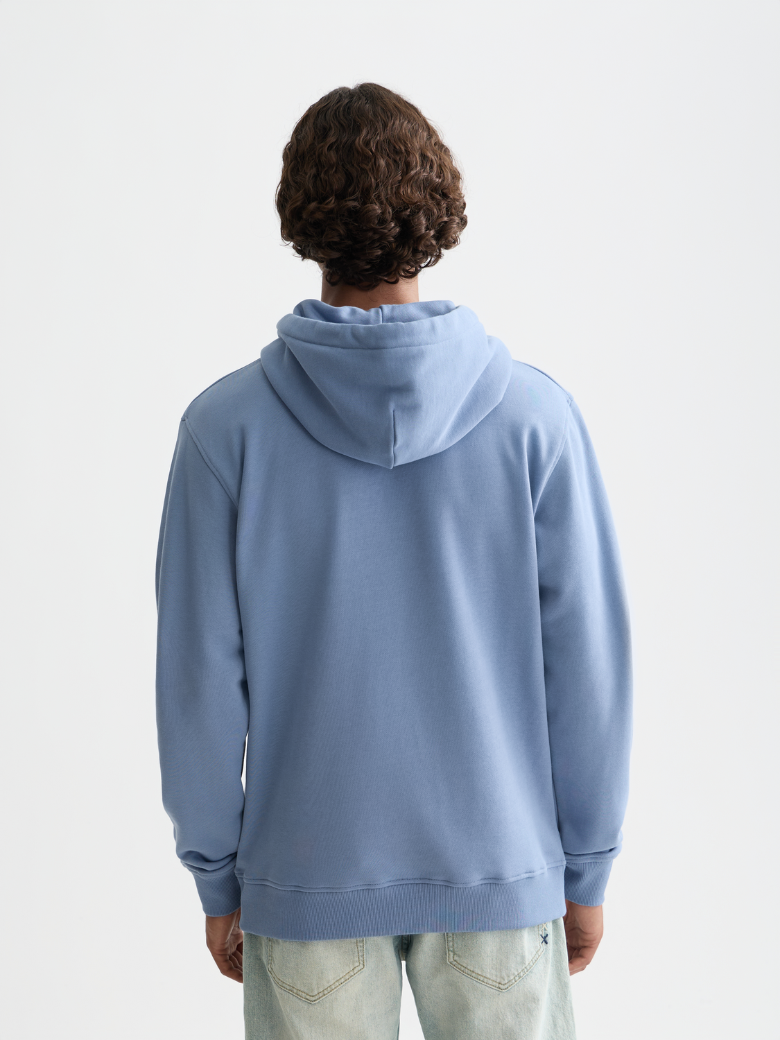 Seasonal Essentials logo badge regular hoodie - INFINITY