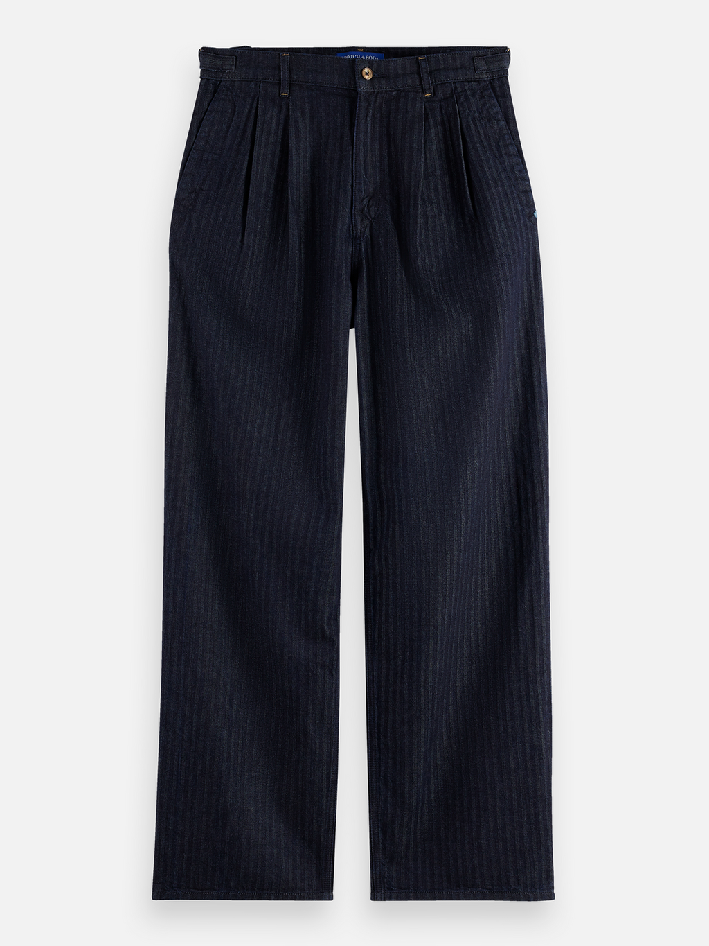 Seasonal loose fit denim chino