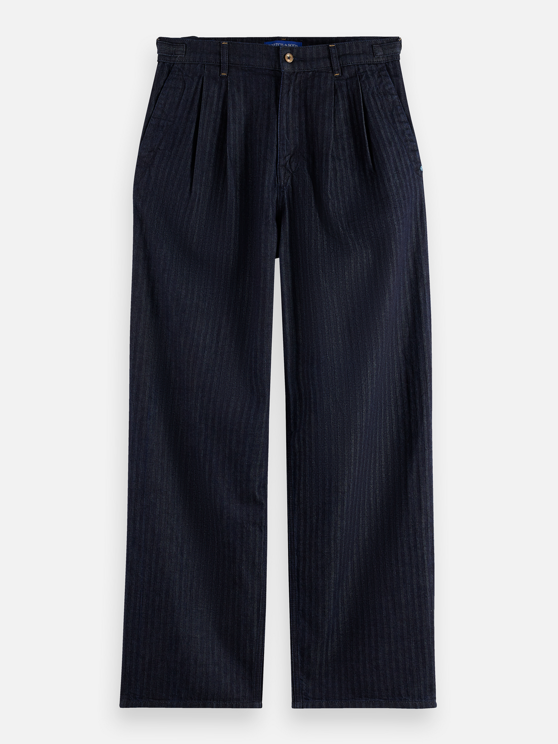 Seasonal loose fit denim chino