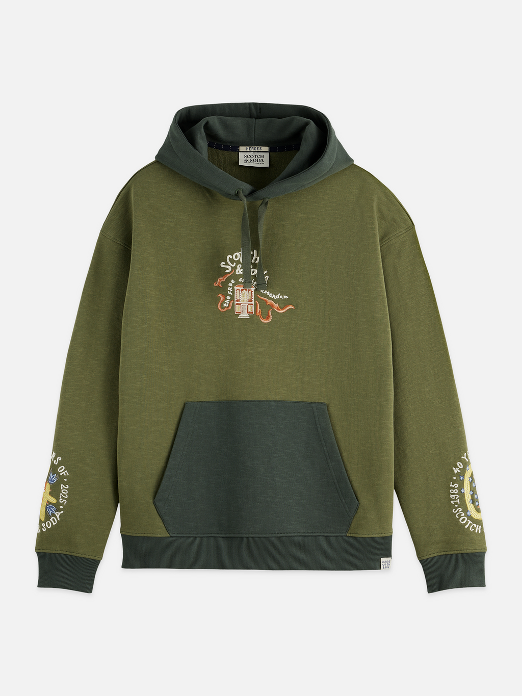 40th Anniversary Embroidered Relaxed Hoodie