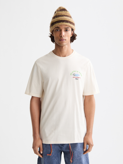 Regular-fit front and back artwork t-shirt