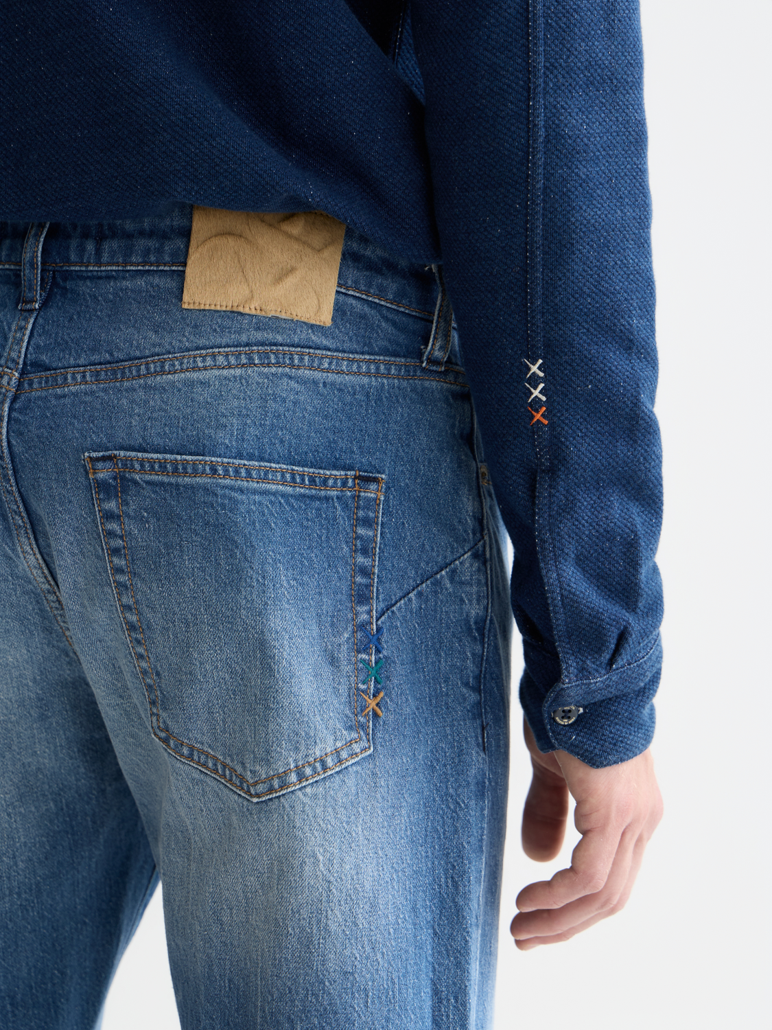 The Zee straight denim