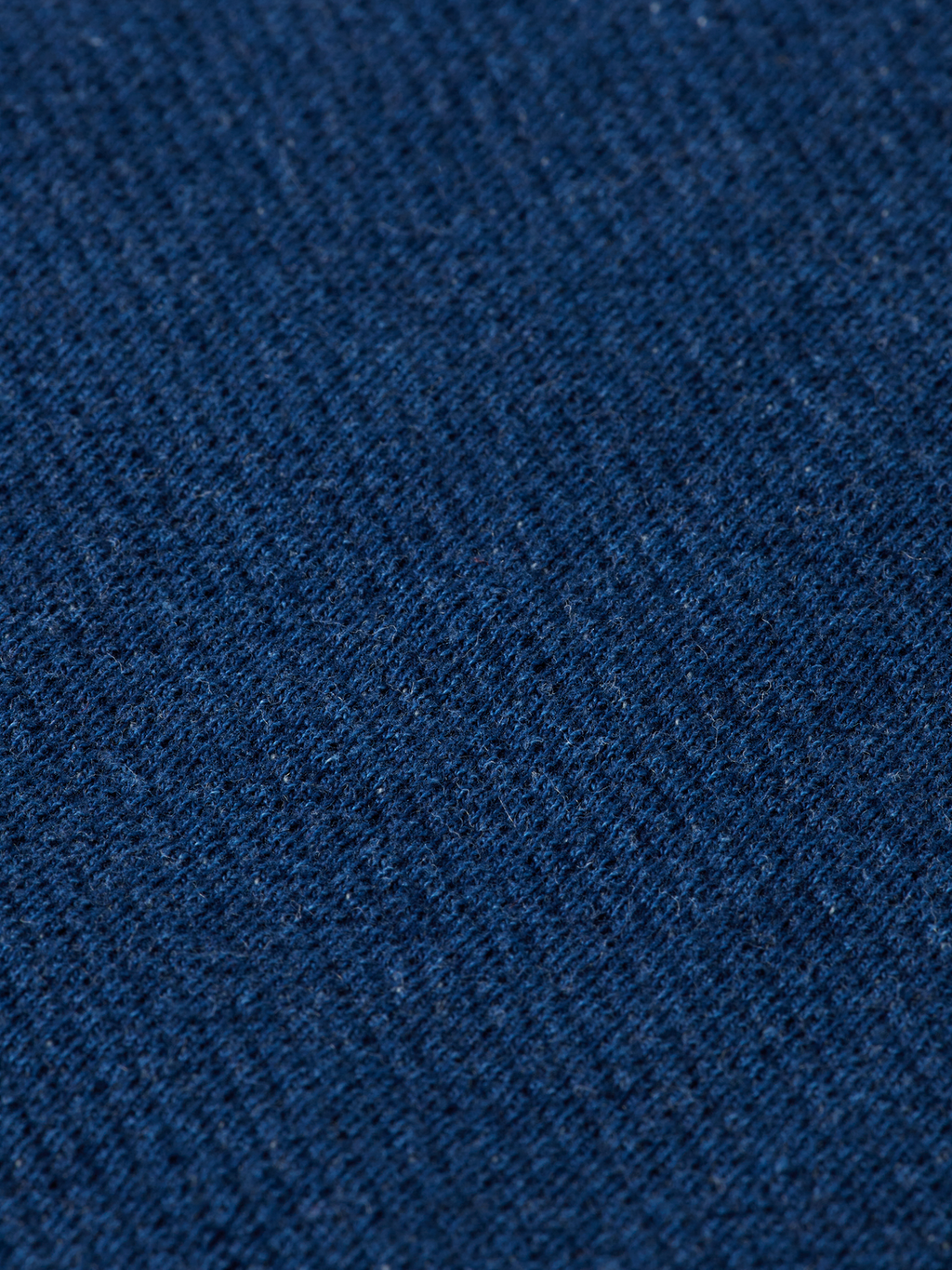 Washed indigo textured jersey shirt