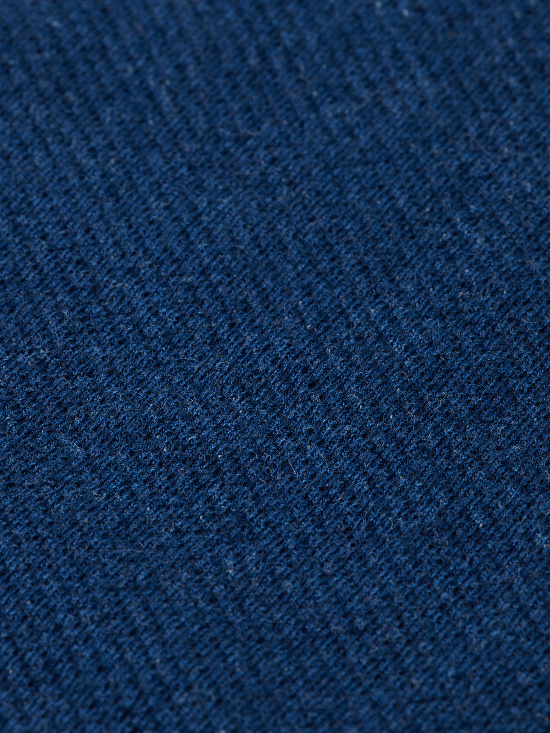 Washed indigo textured jersey shirt