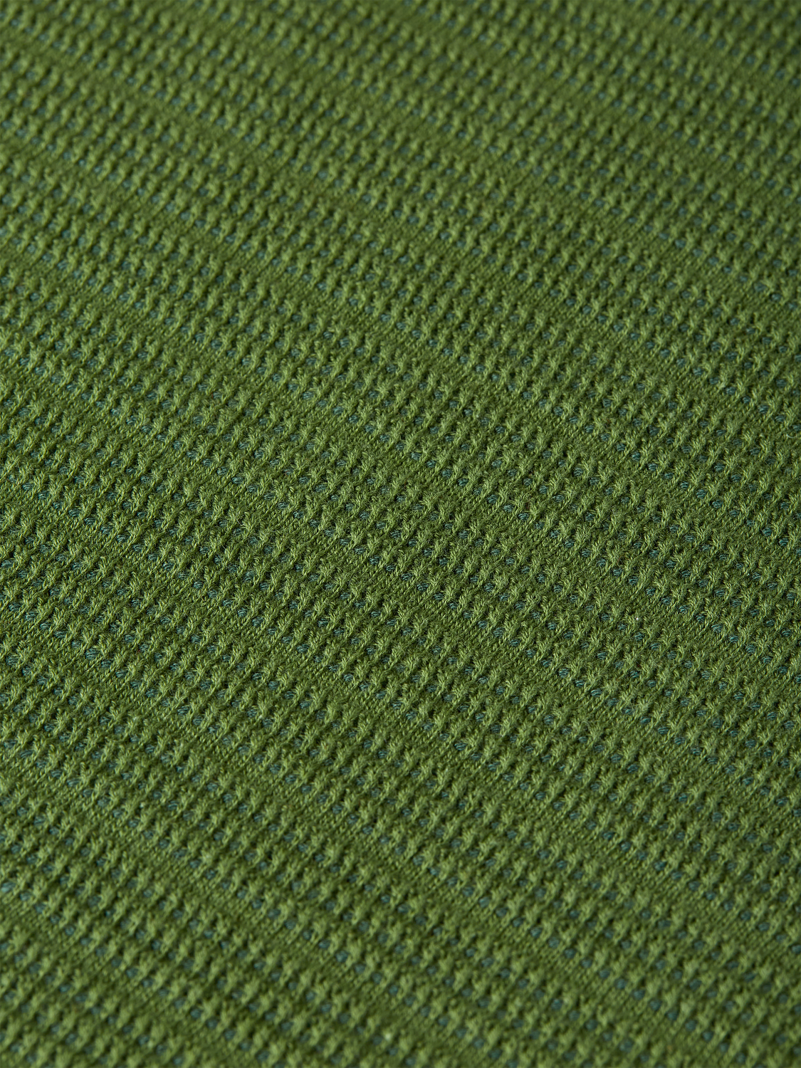 Structured knitted polo