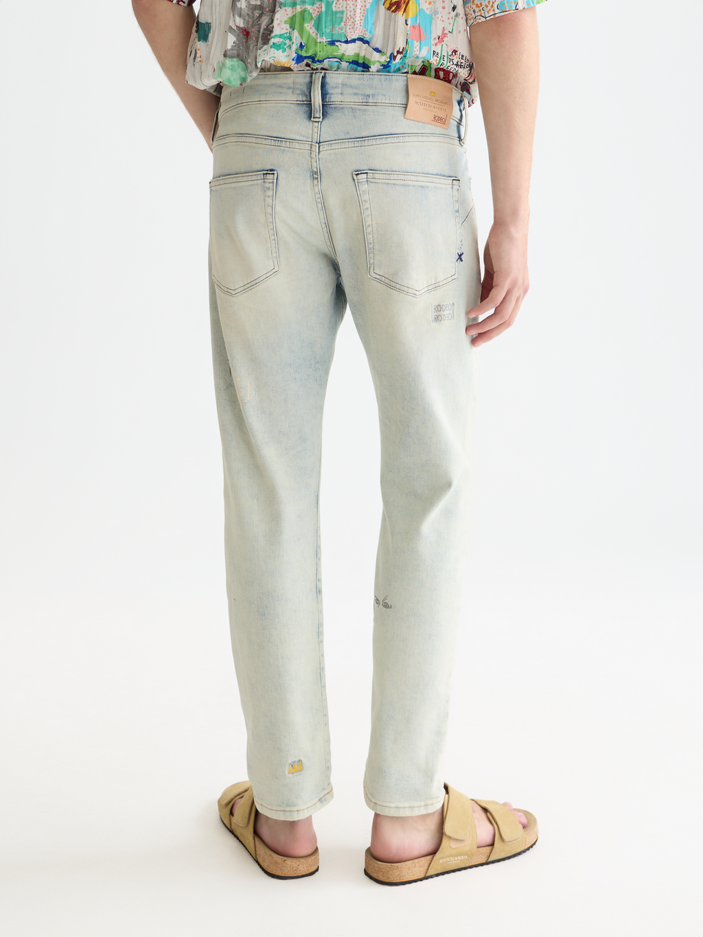 Scotch & Soda x Basquiat The Zee Straight Denim