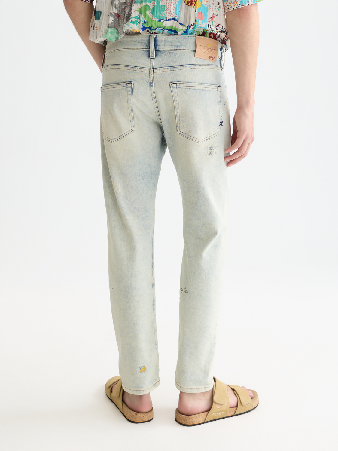 Scotch & Soda x Basquiat The Zee Straight Denim