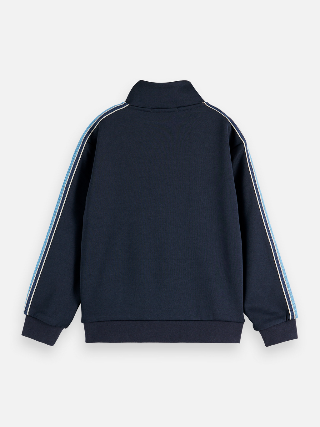 Boys Interlock zip-up track top