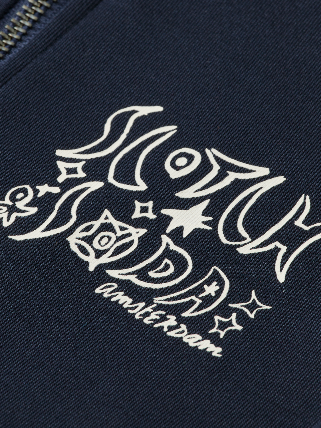 Boys Interlock zip-up track top