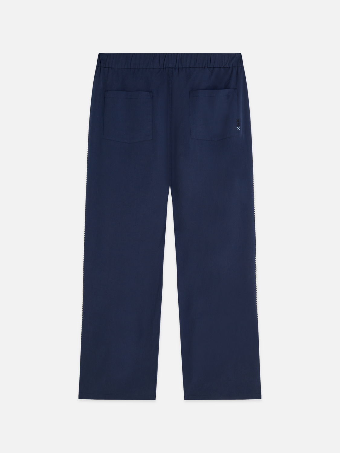 Otis embroidered relaxed straight jogger