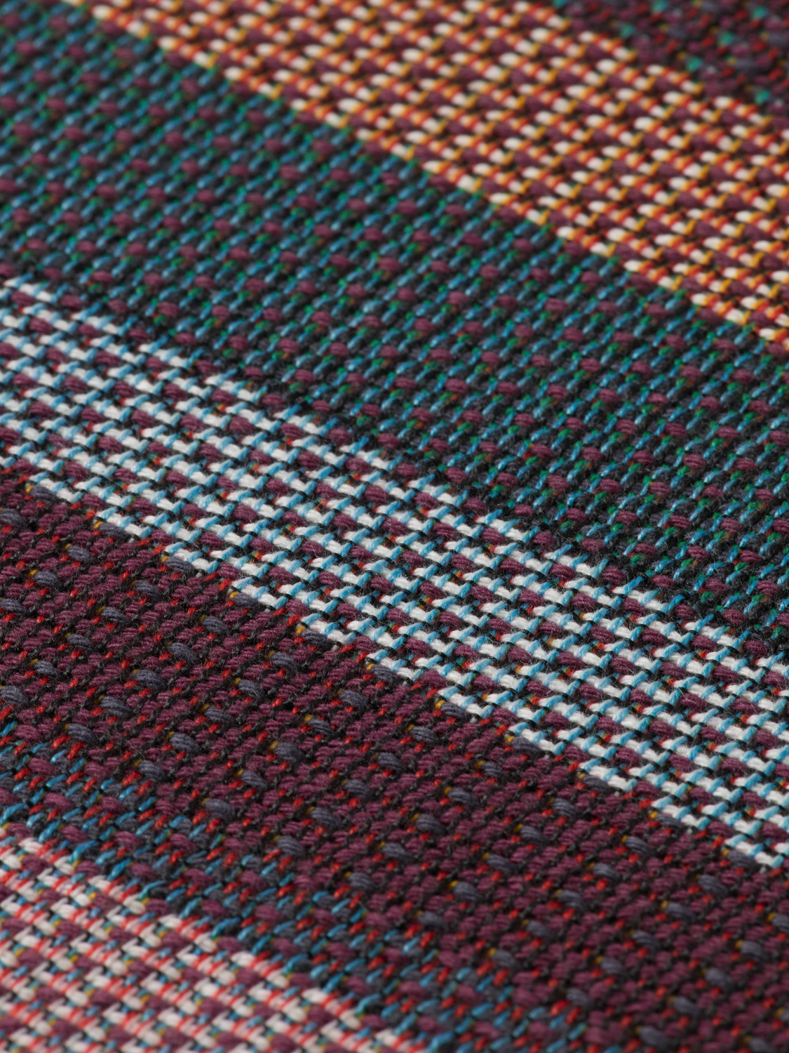 Jacquard relaxed hoodie