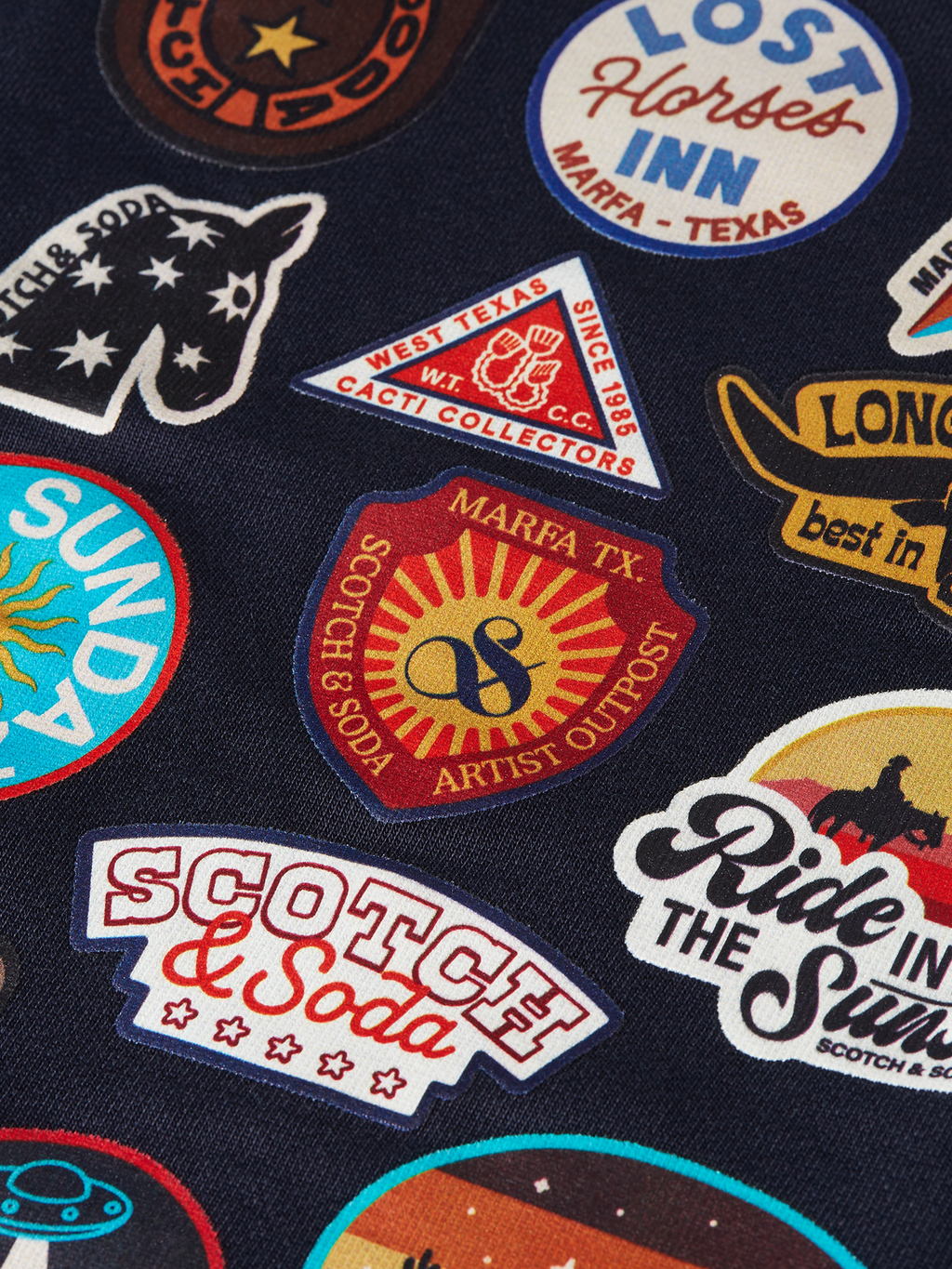 Boys artwork oversized sweatshirt