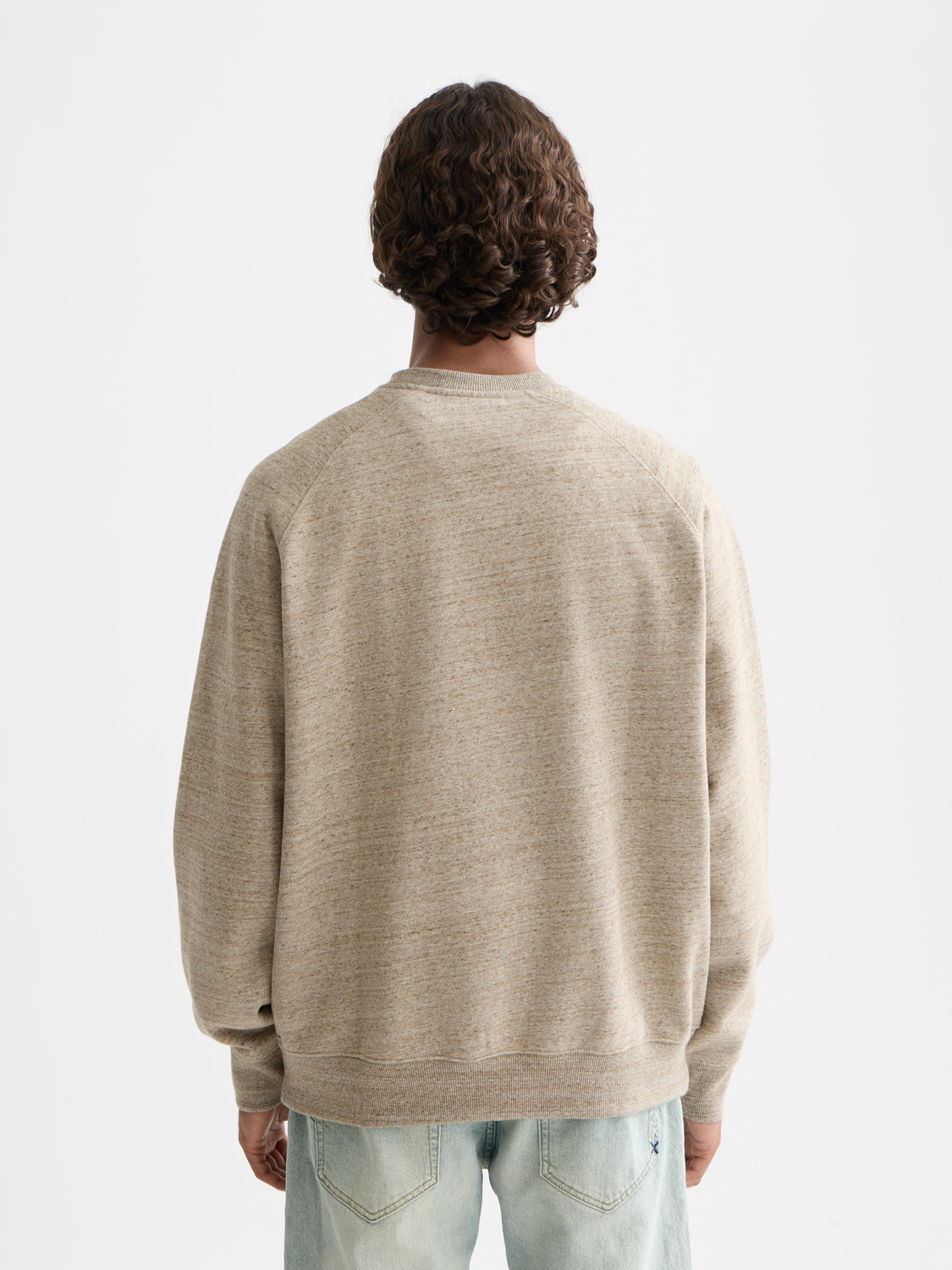 embroidered loose sweatshirt