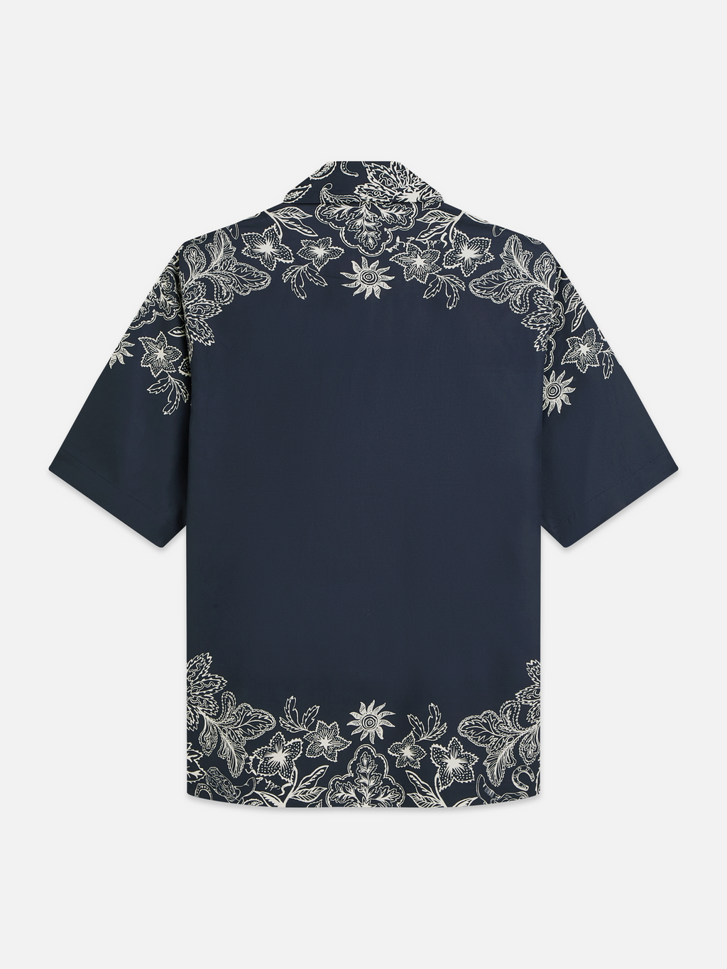 Printed relaxed short sleeve shirt