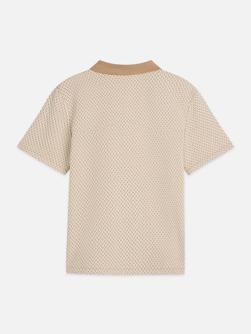 Jacquard relaxed polo