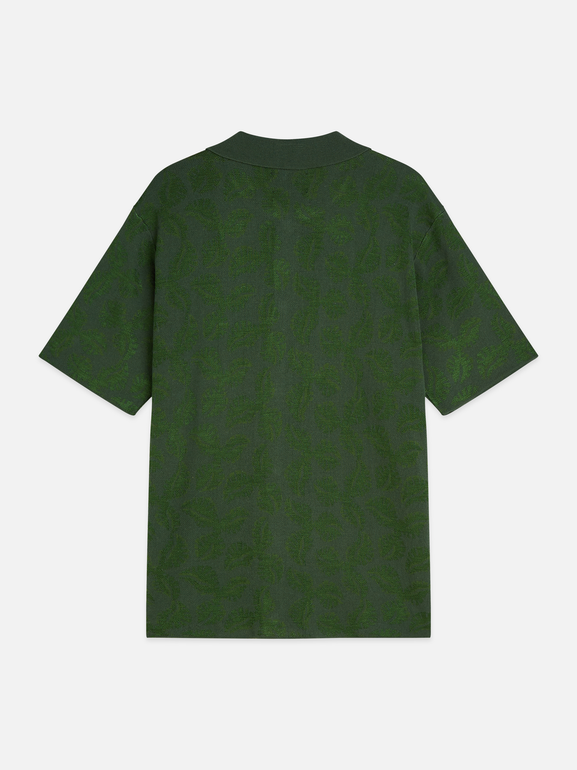 Toneontone knitted short sleeve shirt