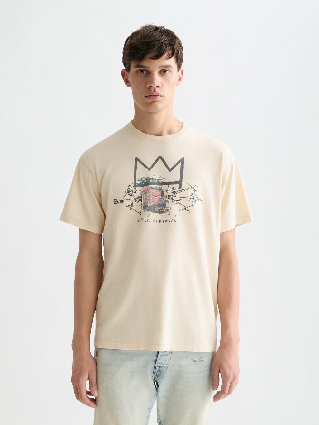 Basquiat artwork relaxed T-shirt