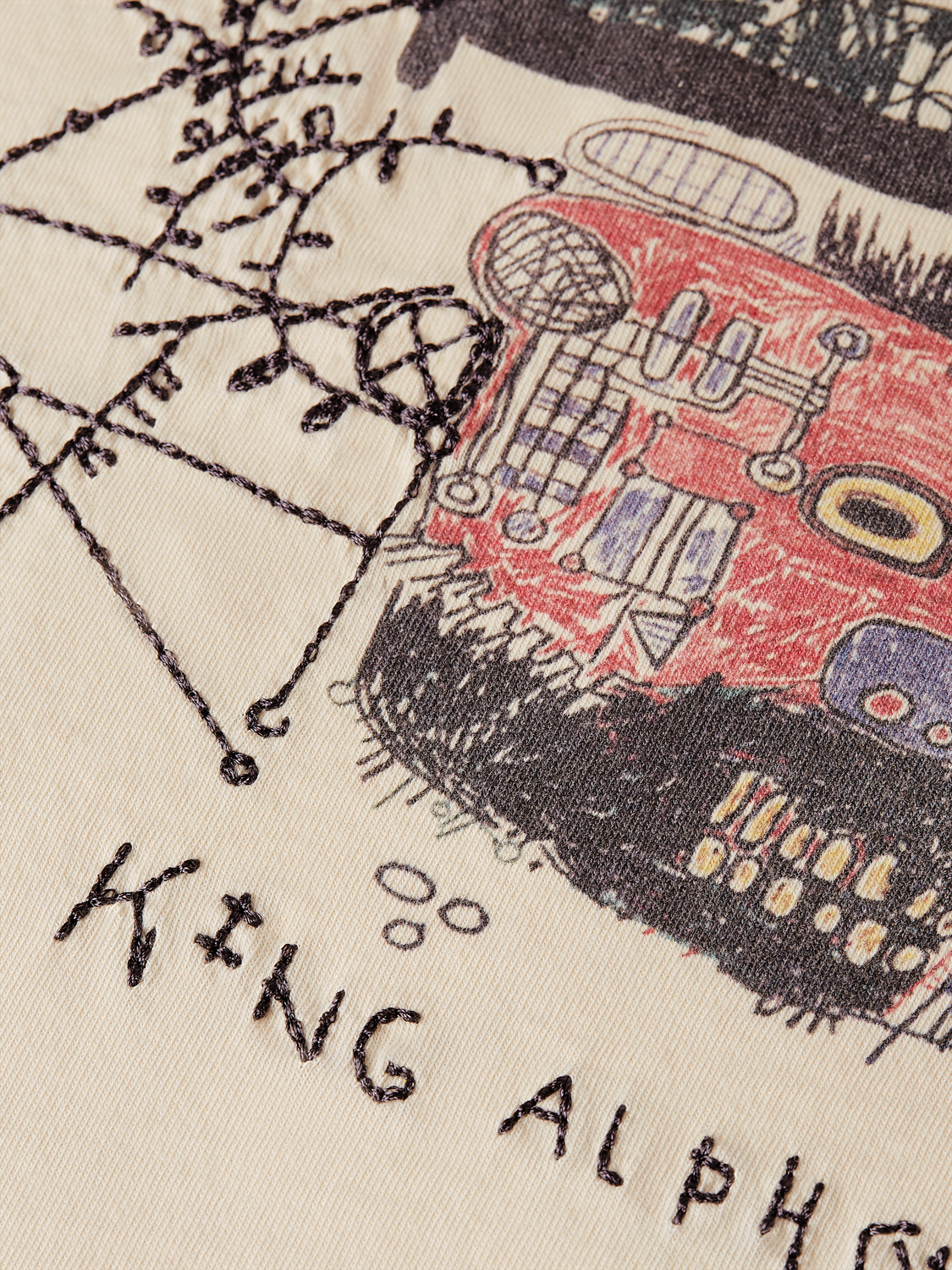 Basquiat artwork relaxed T-shirt