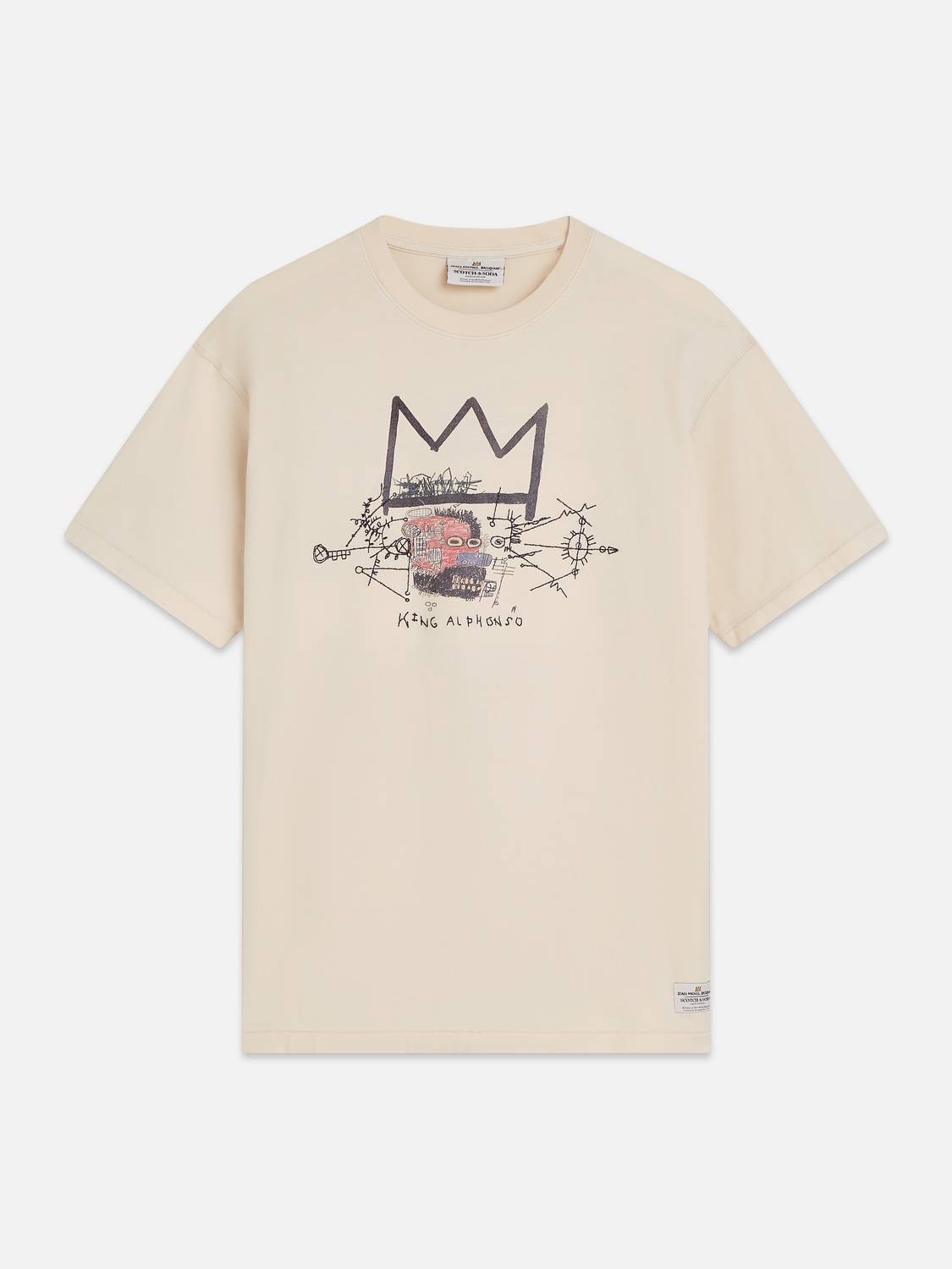 Basquiat artwork relaxed T-shirt