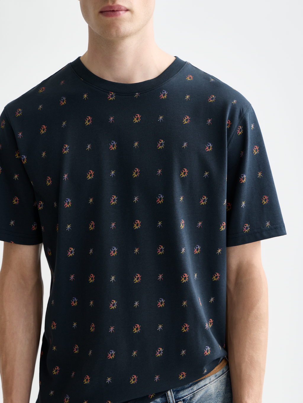 Micro-printed T-shirt