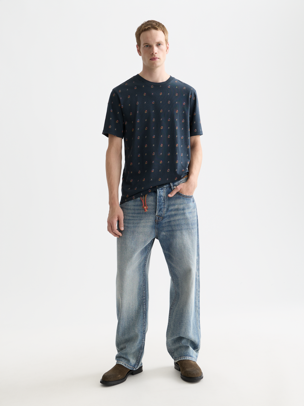 Micro-printed T-shirt