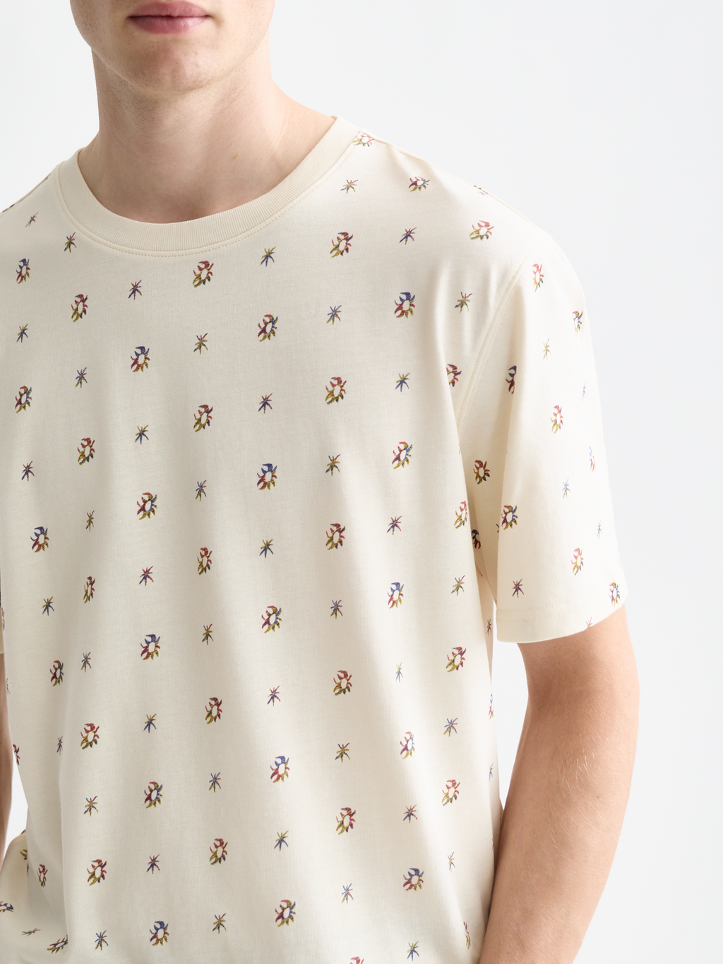 Micro-printed T-shirt