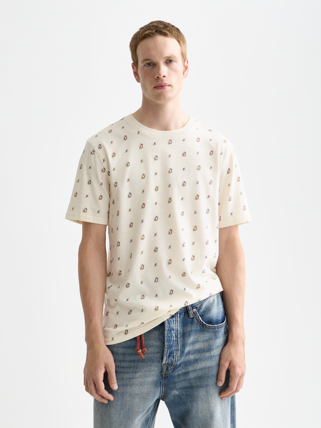 Micro-printed T-shirt