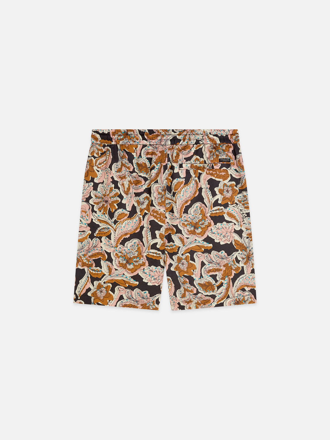 Fave printed tencel relaxedfit bermuda shorts