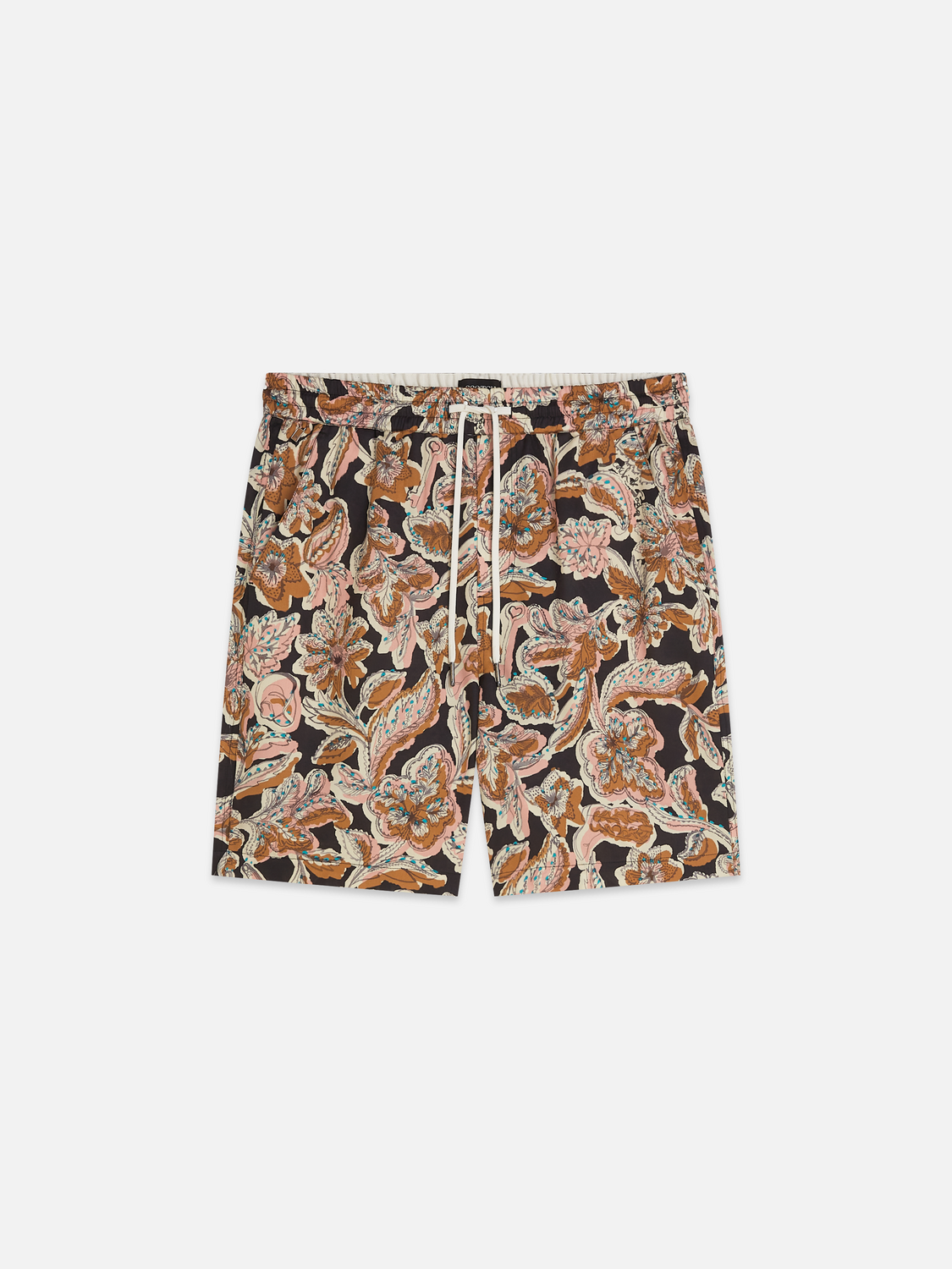 Fave printed tencel relaxedfit bermuda shorts