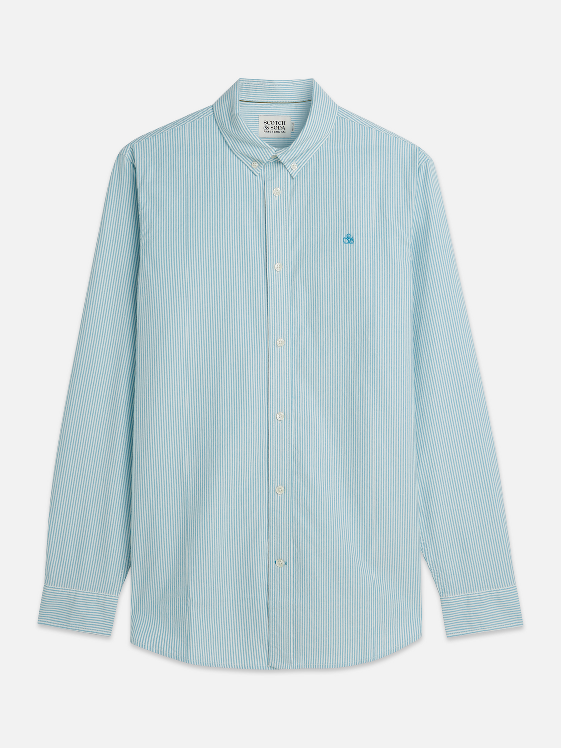 Seasonal Essentials oxford striped shirt