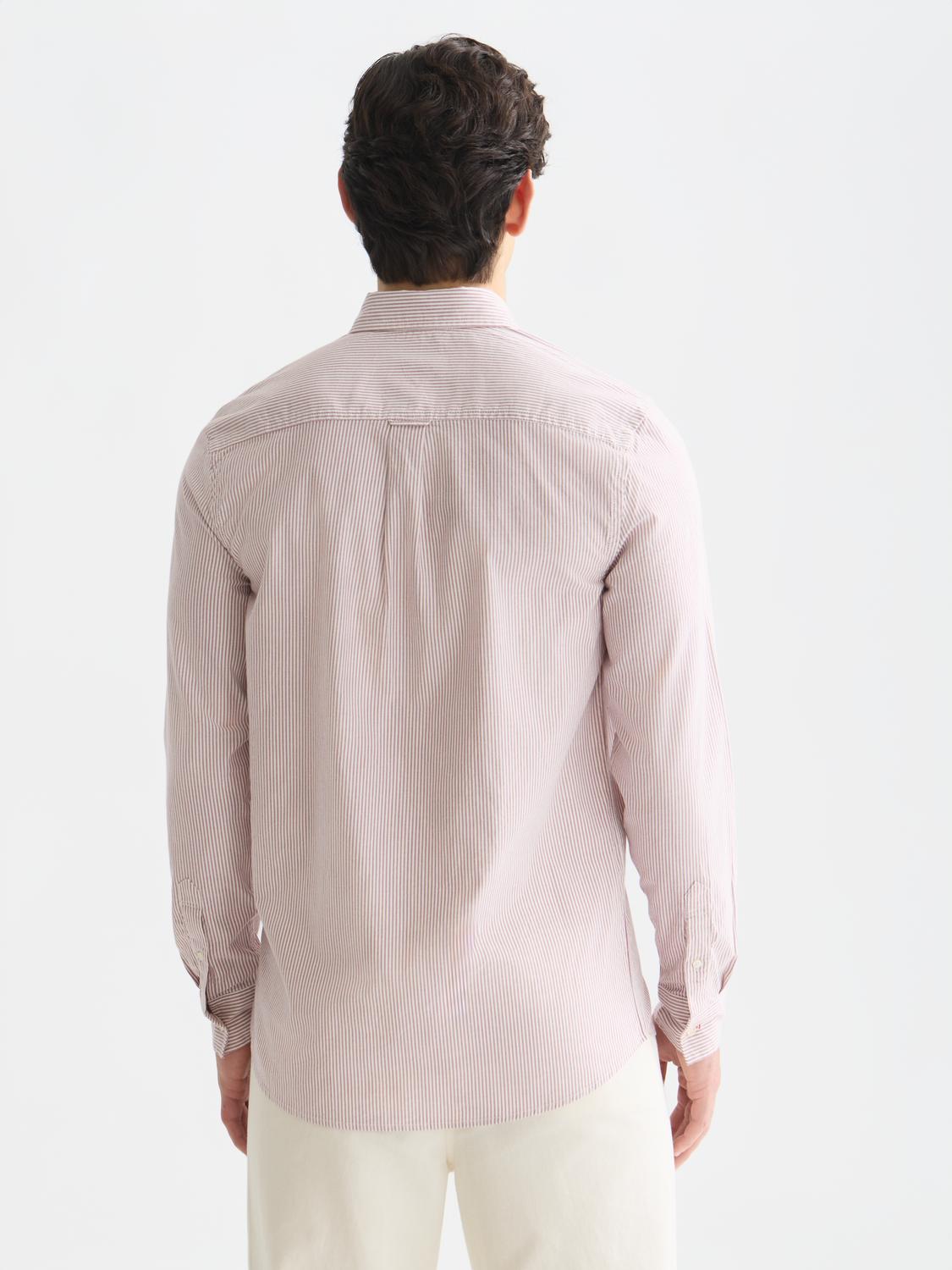 Seasonal Essentials oxford striped shirt