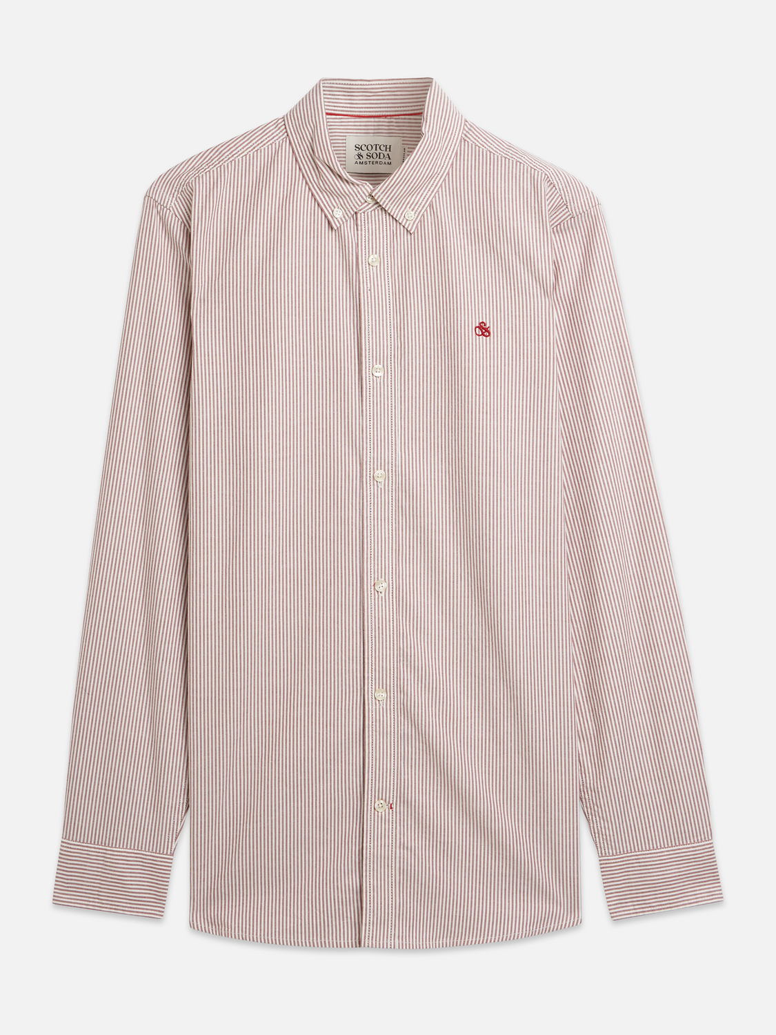 Seasonal Essentials oxford striped shirt