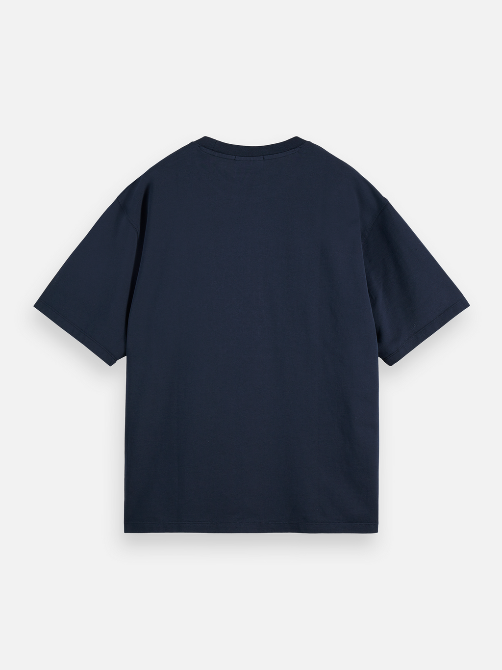 Cross-stitched artwork loose T-shirt