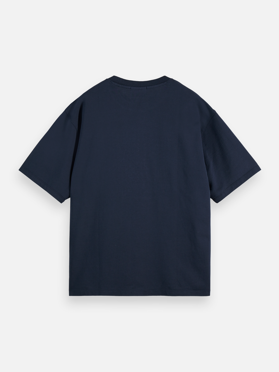 Cross-stitched artwork loose T-shirt